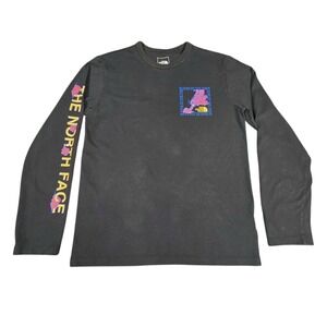 The North Face Year Of The Tiger Graphic Long Sleeve T Shirt Mens Medium Black